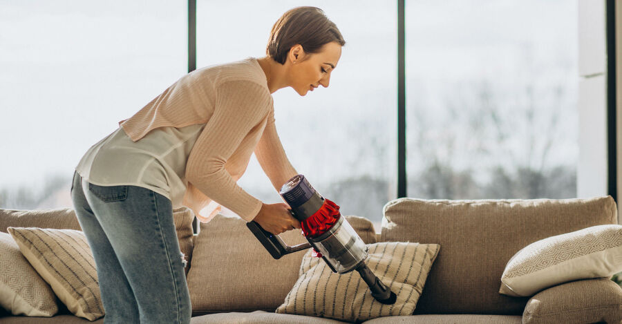 Em resumo: sofá limpo, colchão saudável, ar mais leve, vida mais saudável. Reprodução: Internet